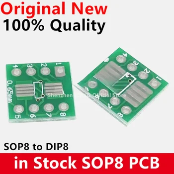 20PCS TSSOP8 SSOP8 SOP8 į DIP8 PCB SOP-8 SOP perdavimo plokštės DIP kaiščio plokštės žingsnio adapteris