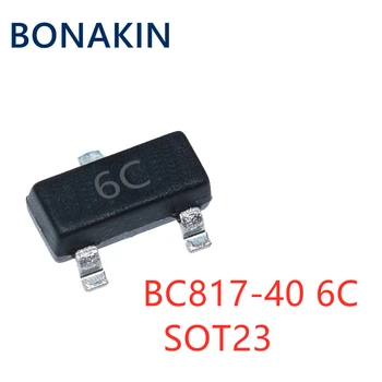 100vnt BC817-40 SOT23 BC817 SOT 6C SMD tranzistorius naujas ir originalus
