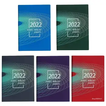 2022 Verslo planuotojas A5 Daily Journal Leather Notepad 200 lapų su tvarkaraščio dropshippingu