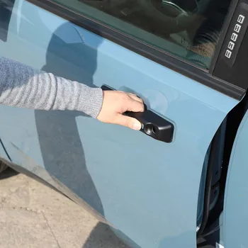 4 Tipas Spalvoti automobilių priedai Išorės durų griebtuvo rankenos dangtelio apdailos dekoravimo rinkinys Ford Maverick Lariat XL XLT 2022-2023