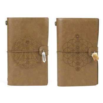 Daily Notepad Leather Planner Notebook for Writing Doodling Drawing Note Taking Dropship