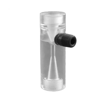 skaidrus PMMA akrilo vandens injektoriaus drėkinimo sistema Venturi trąšų maišytuvas Jet Devive organinio stiklo ežektorius (C)