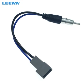 LEEWA 10vnt Automobilio radijo laidų laidų pynė Honda/Mazda moteriškos jungties antenos adapteriui #CA1561
