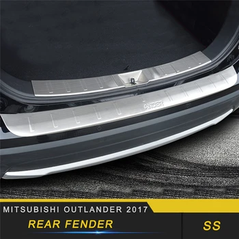 Mitsubishi Outlander 2017 Automobilio stilius Galinių durų bagažinės buferio apsauga Sparno apsauga Palangės dangčio rėmo lipdukų priedai