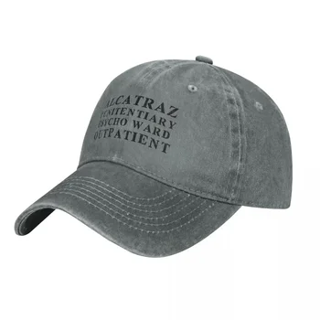 Alcatraz Penitencinė -Psicho palata - ambulatorinė Kaubojiška skrybėlė Sunkvežimio vairuotojo skrybėlės Pūkuota skrybėlė Sportinės kepurės Skrybėlės Ponios Vyrai