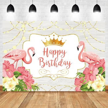 Rožinis fonas fotografijai Flamingo gimtadienio vakarėlis Auksinė lemputė Karūnos gėlės Fotoskambutis Kūdikio portretas Foto fonas