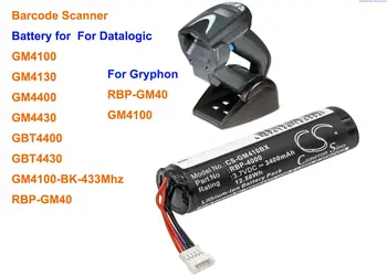 Cameron Sino 3400mAh baterija RBP-4000 skirta Datalogic GBT4400, GBT4430, GM4130, GM4400, GM4430, Gryphon GM4100, RBP-GM40