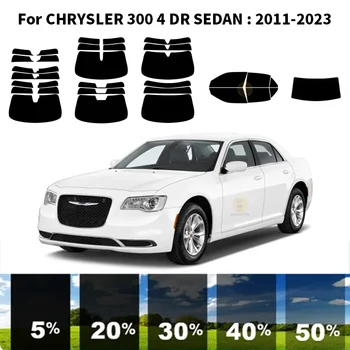Precut nanokeramikos automobilis UV langų atspalvio rinkinys Automobilinė langų plėvelė CHRYSLER 300 4 DR SEDAN 2011-2023