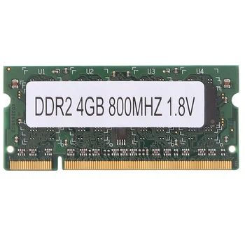 DDR2 4GB 800Mhz Laptop Ram PC2 6400 2RX8 200 Pins SODIMM Intel AMD nešiojamojo kompiuterio atminčiai
