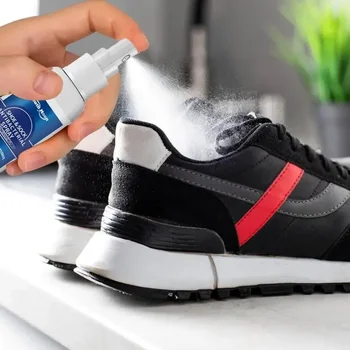 60ml Batų dezodorantas Pėdų batų kvapo purškiklis Pėdų kvapo batai Dvokiantis gaiviklis Kojinės Kvapų valiklis Purškiklis Atnaujinti Antiperspirantas