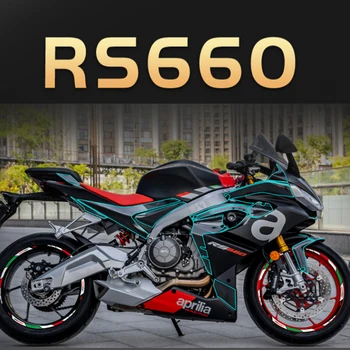 Motociklo 2D kėbulo pilni rinkiniai Dekoravimas Anglies apdaila Emblema lipdukas Lipdukas Priedai Aprilia RS660 RS660