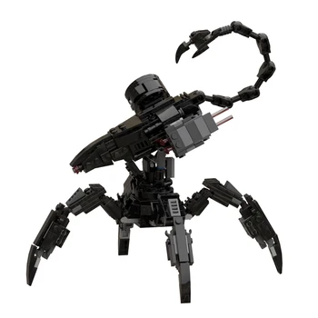 MOC Horizoned Zeros-Dawn Žaidimas Juodas robotas korumpuotas karo mašinų rinkinys statybinių blokų rinkiniai Stebėtojo žaislai vaikams Dovanos