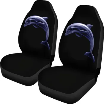 Dolphin automobiliniai sėdynių užvalkalai (2 komplektas) - Universalūs priekinių automobilių ir visureigių sėdynių užvalkalai - Individuali sėdynių apsauga - Automobilio aksesuaras