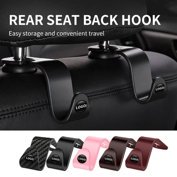 Auto Seat Headlay Hooks Car Backseat Storage Hanger For Peugeot 407 508 2008 5008 307 308 3008 206 207 208 107 106 205 4008 301