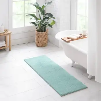Minkštas poliesterio vonios kilimėlis, 20 Vonios grindų kilimėliai vandenį sugeriantis vonios kambarys Vonios grindų kilimėliai Kilimėlis Vonios kambarys matinis Tappeto ba