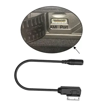 1pc AMI Media AUX Car USB Cable Data Audio Cable adapteris skirtas Audi A6 A8 Q5, skirtas VW MDI