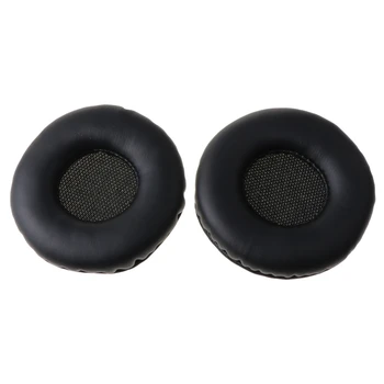 H7JA 1Pair Soft Ear Cushion Cover Cup Soft Earmuff for MDR- ZX310 K518 K518