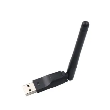 MTK7601 USB Wifi antena MTK7601 belaidžio tinklo plokštė USB 2.0 150mbps 802.11b/g/n Lan adapteris su pasukama antena