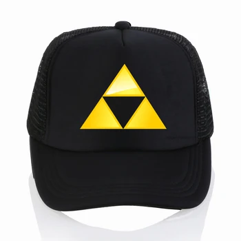 The Legend of Zeldas skrybėlė vyrams Triforce Triangle Amuletas Beisbolo kepuraitė Cosplay Party kepurės šaunios Auksinės Triforce Symbol Zelda kepurės