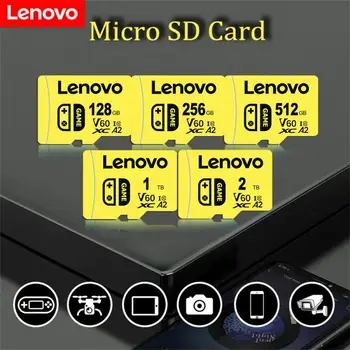 Nauja originali Lenovo Micro SD kortelė 2TB atminties kortelė C10 TF 128GB 265GB SD 