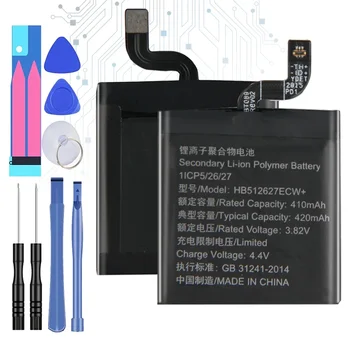 HB512627ECW+ 420mAh pakaitinė baterija Huawei Watch GT 46MM FTN-B19
