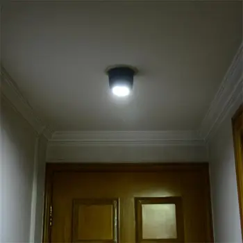 Baterija valdomas LED prožektorius PIR judesio jutiklio lemputė Belaidė infraraudonųjų spindulių sieninė lempa Pagrindinis Vidaus lauko detektorius Apsauginė lemputė