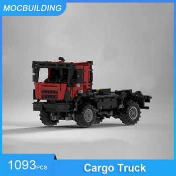 MOC statybiniai blokai Klasikinis krovininio sunkvežimio modelis 