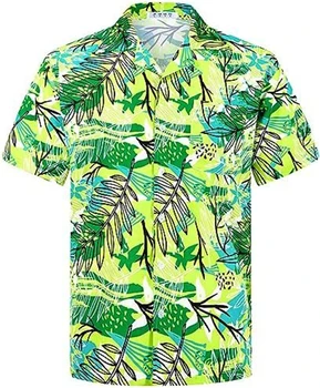 Susagstomi marškiniai vyrams Gėlė 3D spausdinti Havajų marškiniai Laisvalaikio mada Gatvės apranga Trumpomis rankovėmis Tops Paplūdimio atostogų vakarėlis 5XL