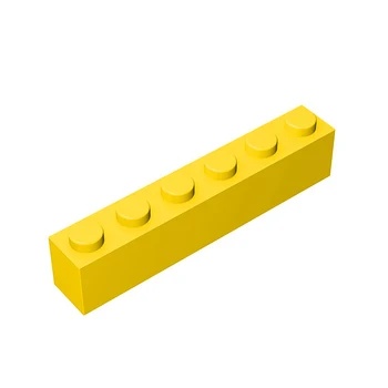 10vnt Suderinamos MOC dalys 3009 kaladėlės 1 x 6 statybinių blokų dalelės 