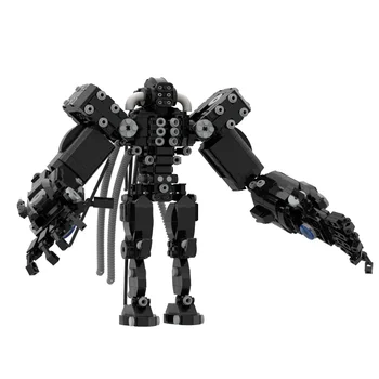 MOC žaidimas Gantzedss Meche Hards Robotų kostiumas Robotų figūrėlės Mašinų statybinių blokų rinkiniai Žaislai 