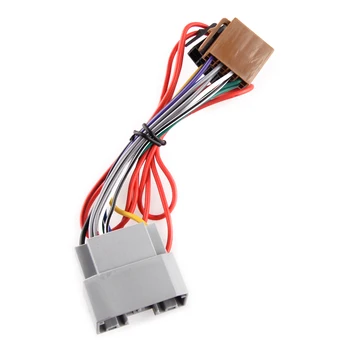 Automobilinis stereofoninis radijas ISO adapterio kabelių laidynas, tinkantis 