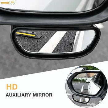 360 laipsnių lazda ant aklosios zonos veidrodėlio Automobilio atbulinės eigos stovėjimas kelių eismo saugumas Plataus kampo išgaubtas galinio vaizdo pagalbinis veidrodis