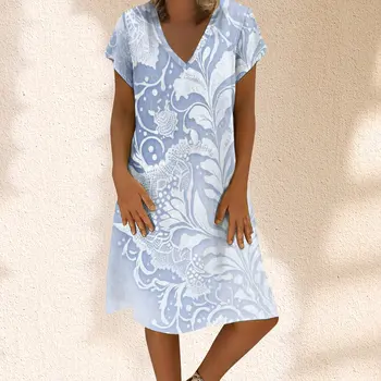 Vasarinė moteriška elegantiška suknelė Nauji nėrinių subtilaus rašto marškinėliai Retro Y2k viršūnės