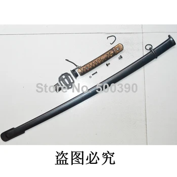 Aukštos kokybės jungiamosios detalės Žalvarinė rankena Tsuba Habaki plieninis Fuchi Seppa Saya užrakto varžtai japonų kariniam kardui Samurajus Katana