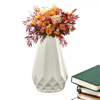 Gėlių vazos žiedas Vazos minimalizmo stilius šiuolaikiniam stalui Lentyna ne sodyboje Varginanti dekoratyvinė vaza Pampų žolei Mantelis