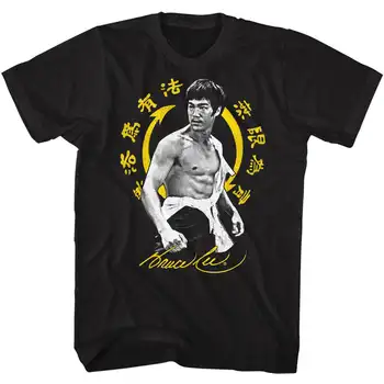 Bruce Lee Bruce Lee ryškus simbolis BG marškinėliai